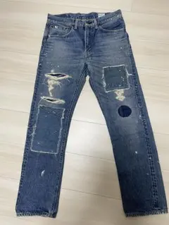 orSlow ダメージ加工デニムパンツ Sのサムネイル