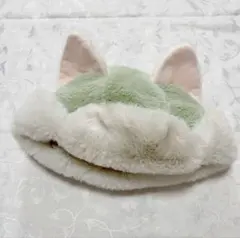 ディズニー　ジェラトーニ　ファンキャップ　帽子　　ファー　耳付き　被り物