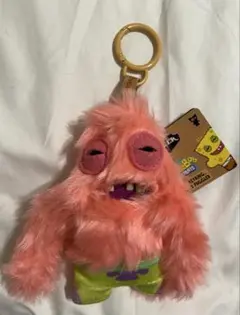 ファグラー スポンジボブ キーホルダー ぬいぐるみ マスコット パトリック