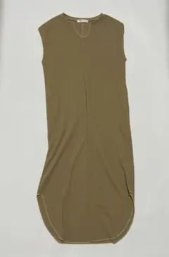 アーバンリサーチカーキ ノースリーブ ロングワンピース