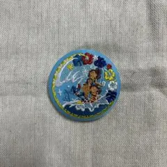 ディズニー 刺繍缶バッチ スティッチ