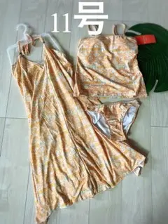 SA88⭐️新品★Jacoueline bert★11号　4点セット水着レディース