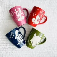 【即購入OK】 ディズニー　マグカップ4個セット