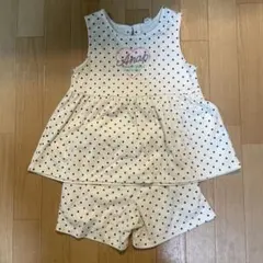 Anap ドット柄 ノースリーブ　パンツ　セットアップ