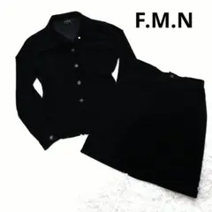 セットアップ　カジュアル　レディース　ジャケット　スカート　黒　ブラック　Y2K