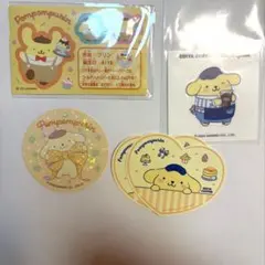 ステッカー4種セット/ポムポムプリン