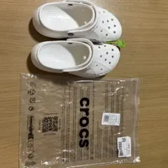 卡駱馳 白色 木屐涼鞋 W7