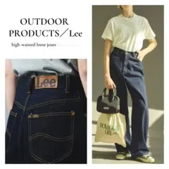 【美品】OUTDOOR PRODUCTS x Lee《別注》デニムパンツ　XSのサムネイル