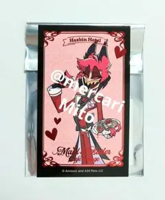【限定】ハズビンホテル　カフェ　アラスター　デコカード・箔押しカード　2点セット 限定1セット】ハズビンホテル カフェ アラスター デコカード