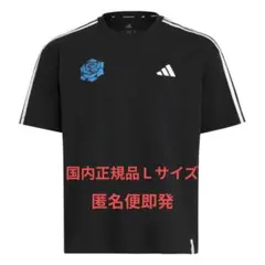  Ado スリーストライプス 半袖Lサイズ BLACK adidas Ado スリーストライプス 半袖Lサイズ BLACK 黒 新品 - メルカリ