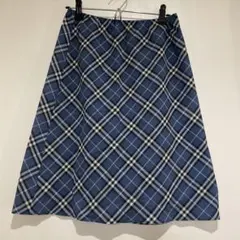 バーバリーブルーレーベル　裏地　ペチコート付き　スカート　38
