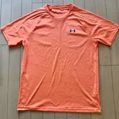 Under Armour HEATGEAR オレンジ Tシャツ XL