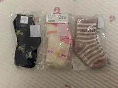 新品　女の子　フタフタ　ウタカタデコ　靴下　まとめ売り　6足