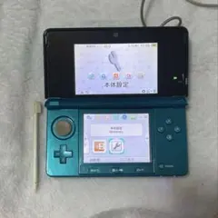 3DS アクアブルー 動作確認済み