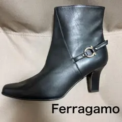 Salvatore Ferragamo フェラガモ レザー ブーティ ブーツのサムネイル