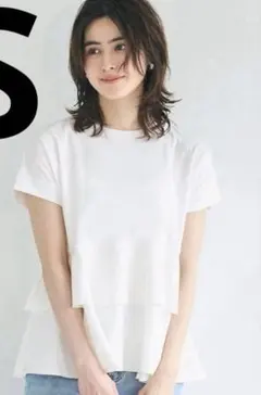 coca 白　フリルTシャツのサムネイル