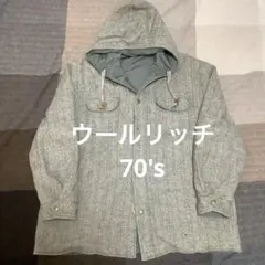 70s vintage woolrich ツイードのサムネイル