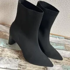 ZARA ニットブーツ　38 汚れあり