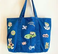 【新品未使用】オサムグッズ Osamu Goods 大容量デニムトートバッグのサムネイル