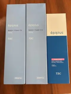 TBC エピプラム　ウォッシュフォーム200ml2つ、150ml1つ TBC エピプラム ウォッシュフォーム200ml2つ、150ml1つ - メルカリ
