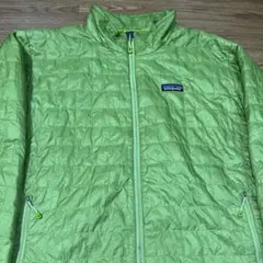 シャーベットグリーンpatagonia パタゴニア　パフジャケット　希少カラー 2025年最新】パタゴニア パフジャケット グリーンの人気アイテム