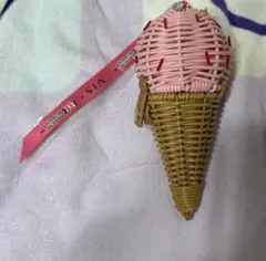 ViS Baskin Robbins ラタン風アイスポーチチャームのサムネイル