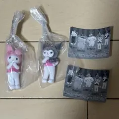サンリオミニチュアチャーム(マイメロ、クロミ)