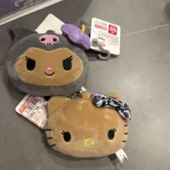 日焼けキティ 日焼けクロミ キーホルダー鏡セット