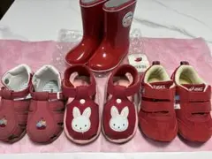 familiar 靴 14.0〜15.0 4点セット　長靴　新品未使用あり