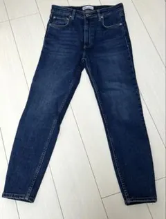 ZARA スキニーデニム ダークブルー