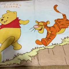 CLASSIC POOH 大判ブランケット プーさんシェニール織りUCHINO製
