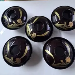 蓋付きお椀 5個セット