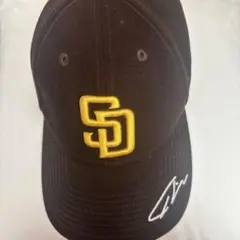 PADRES SDロゴ刺繍キャップ サイン入り