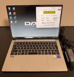 Mouse DAIV 4P i7 16GB 512GB 14インチ 顔認証