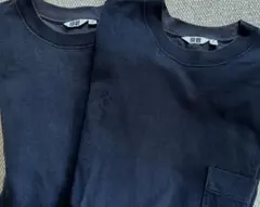 UNIQLOソフトタッチクルーネックTシャツ/長袖