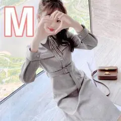 【SALE!!】Aラインハイウエストワンピース Mサイズ