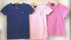 ラルフローレン★キッズシャツ120 セット売り
