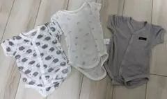ベビー ロンパース 3枚セット（60-70サイズ）
