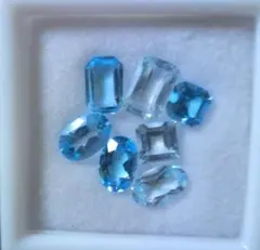 ブルートパーズ　ルースセット