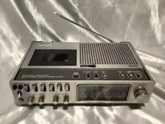 昭和レトロ】 ナショナル TV付きラジカセ ラジオ カセット TR-512F
