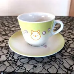プーさん カップ・ソーサー 4個セット