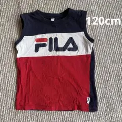 【中古品】FILA フィラ ノースリーブ タンクトップ 120cm ポイント消化のサムネイル