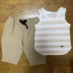 FITH quoi use fith ストライプタンクトップ ハーフパンツセットのサムネイル
