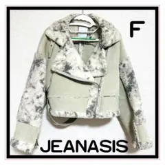 ジーナシス　ボアライダース ショート丈y2k ギャル　洋服　ムートン　アウター