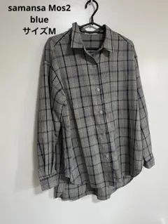 Samansa Mos2 サマンサモスモス　レディース　チェック　シャツ