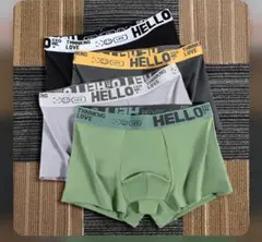 新品　L4枚組 メンズボクサーパンツ 下着 吸汗 速乾 抗菌 防臭アンダーウェア