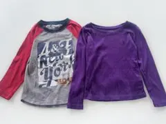 ラルフローレン&アバクロ　長袖カットソー 2点セット