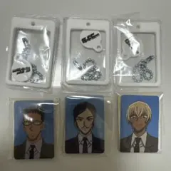 名探偵コナン証明写真風チャーム3個セット