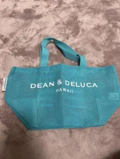 新品未使用★ ディーン＆デルーカ メッシュトートバッグ 　Sサイズグリーン