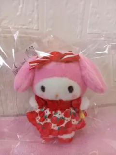 いちご新聞50周年マイメロディマスコットホルダー